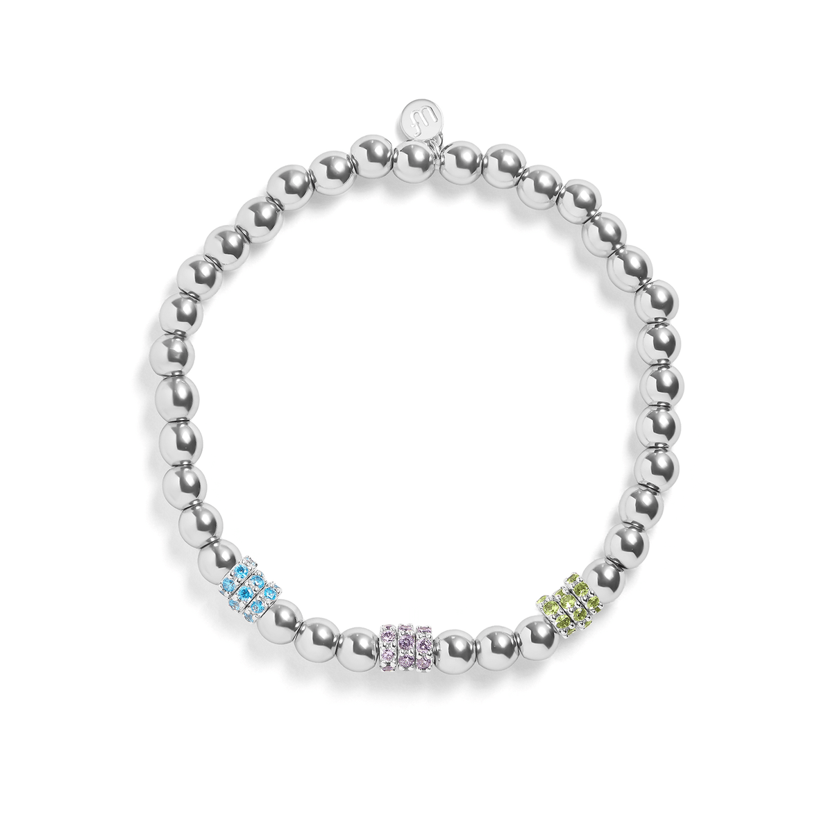 Personalized Birthstone Stretch Bracelet
