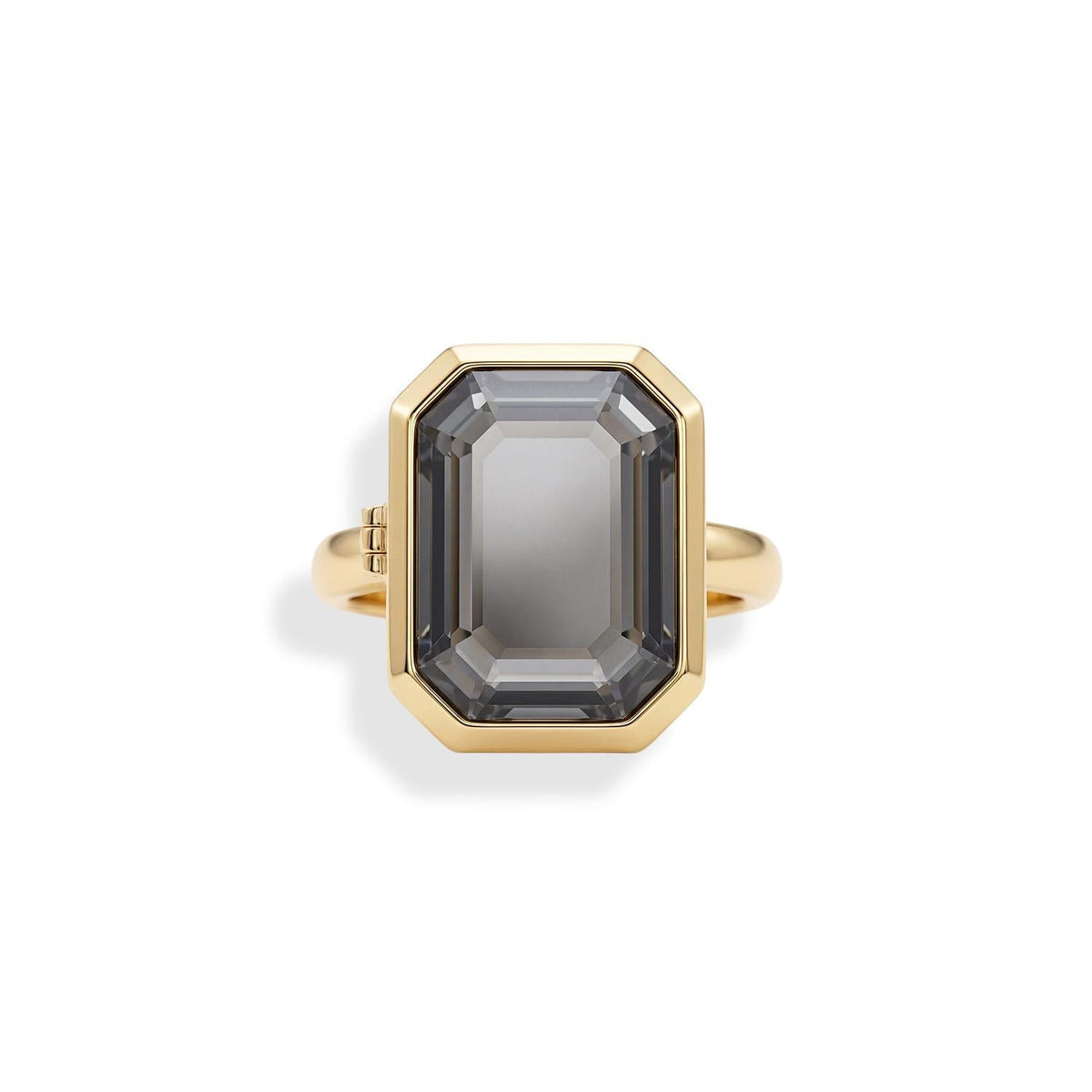 Personalized Cocktail Locket Ring