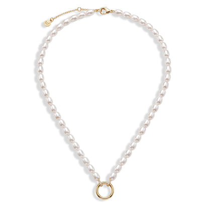 Pearl Charm Starter Necklace