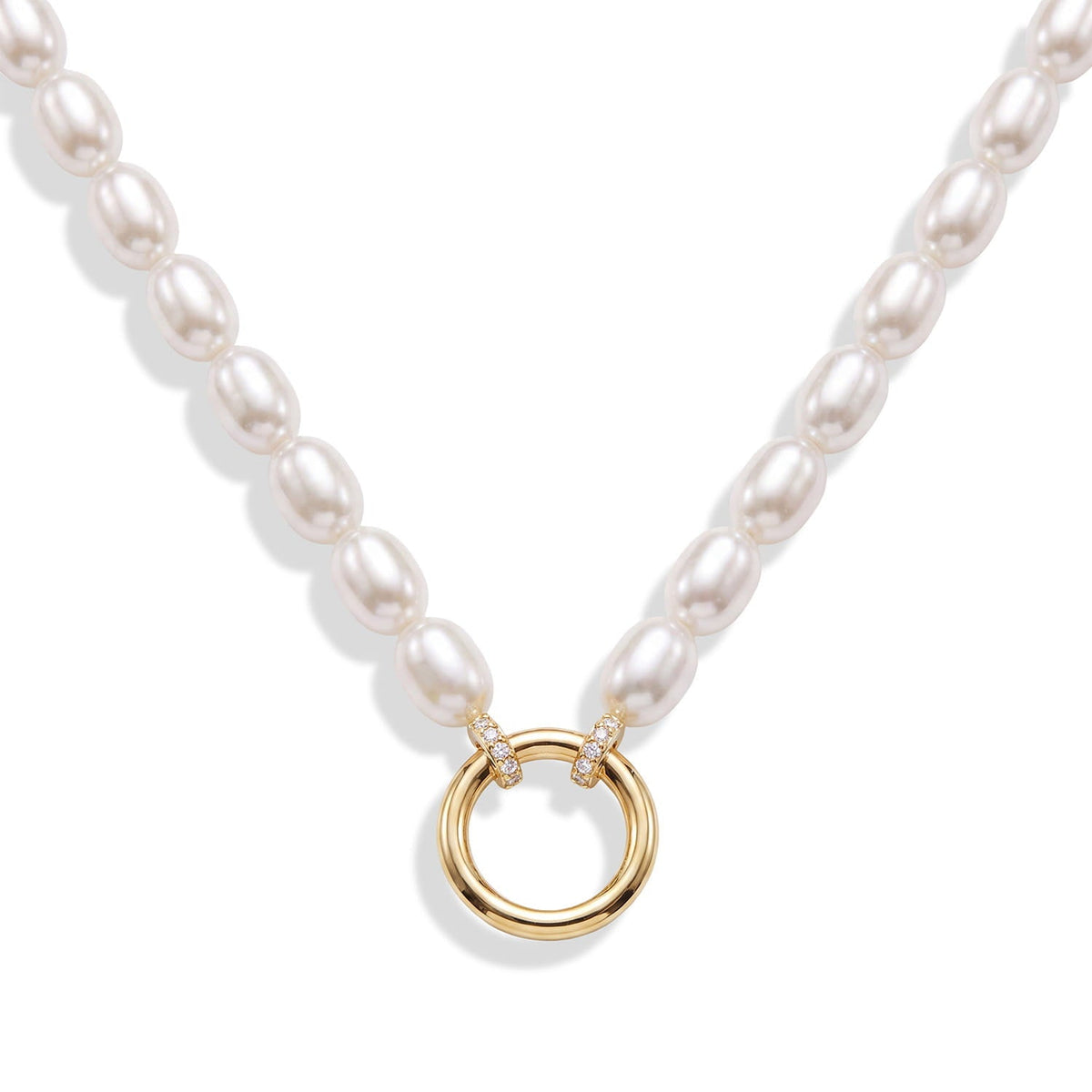 Pearl Charm Starter Necklace