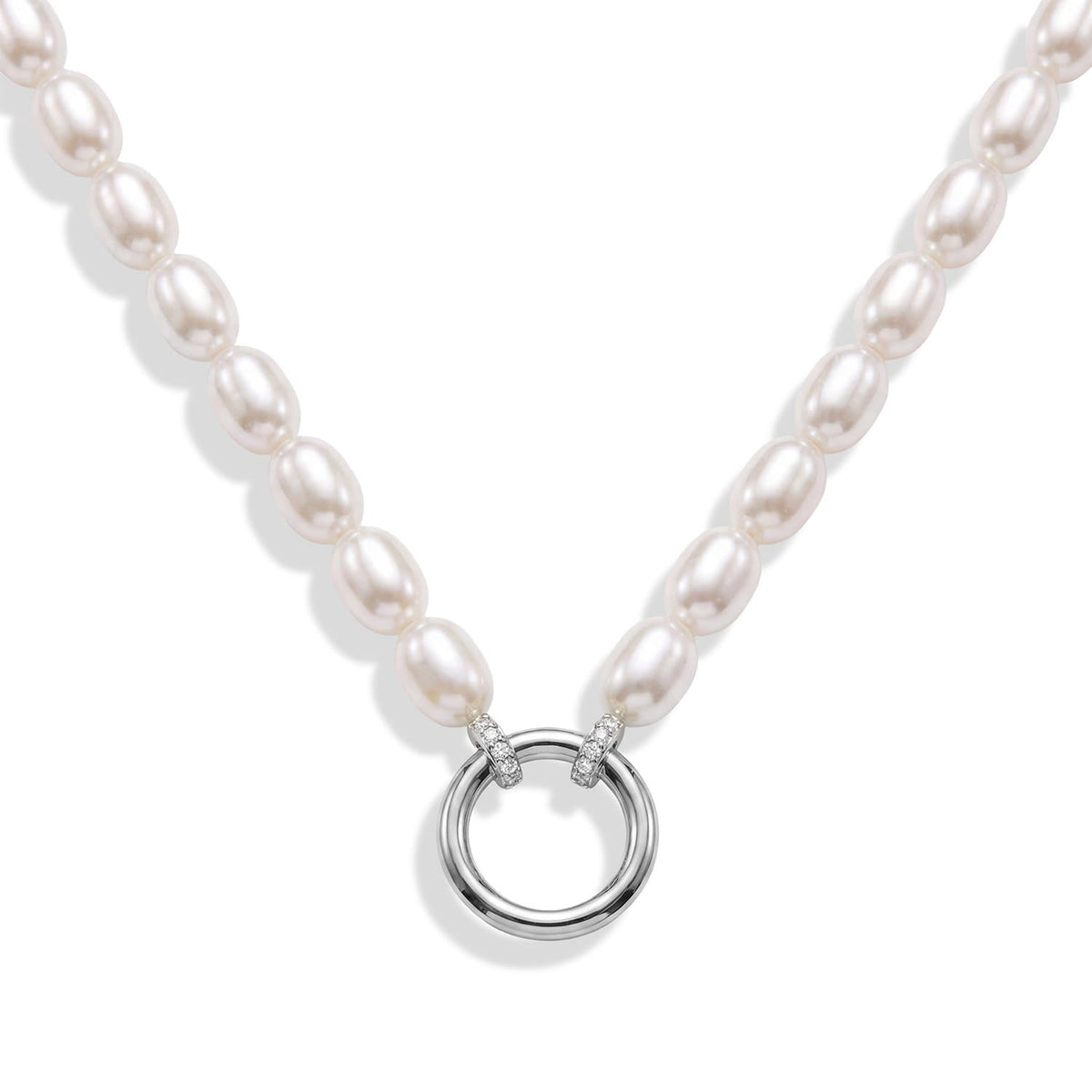 Pearl Charm Starter Necklace